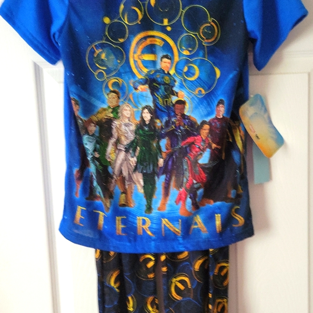 Marvel " Eternals" 2 pc, PJ set. Size M